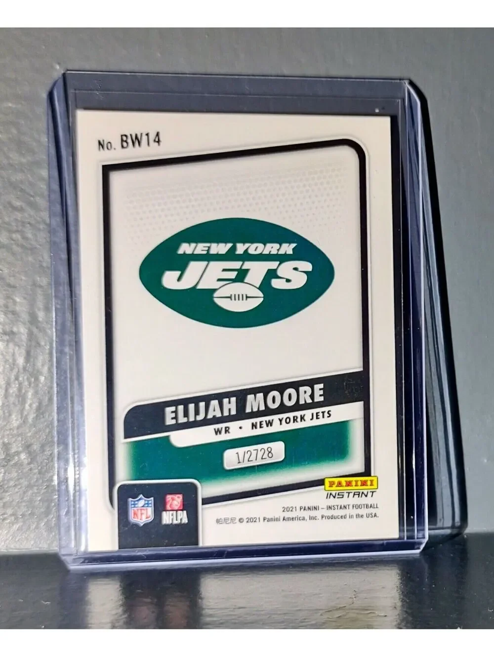 Elijah Moore 2021 Panini NFL Black and White Rookies #14 Card 1/2728